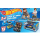 Hot Wheels Car Storage 2 en 1 Race N' Haul estuche de almacenamiento para autos con ruedas libres Hot Wheels Car Storage 2 en 1 Race N' Haul estuche de almacenamiento para autos con ruedas libres