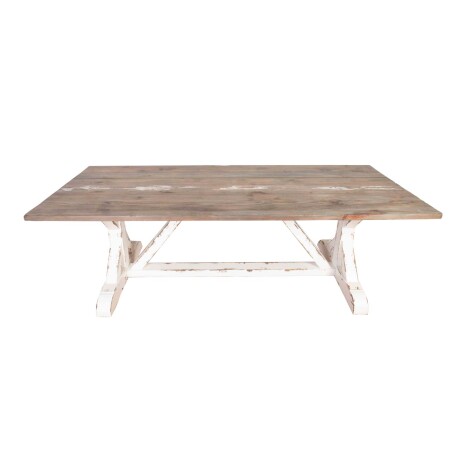 MESA DE COMEDOR PINO BLANCO EM02