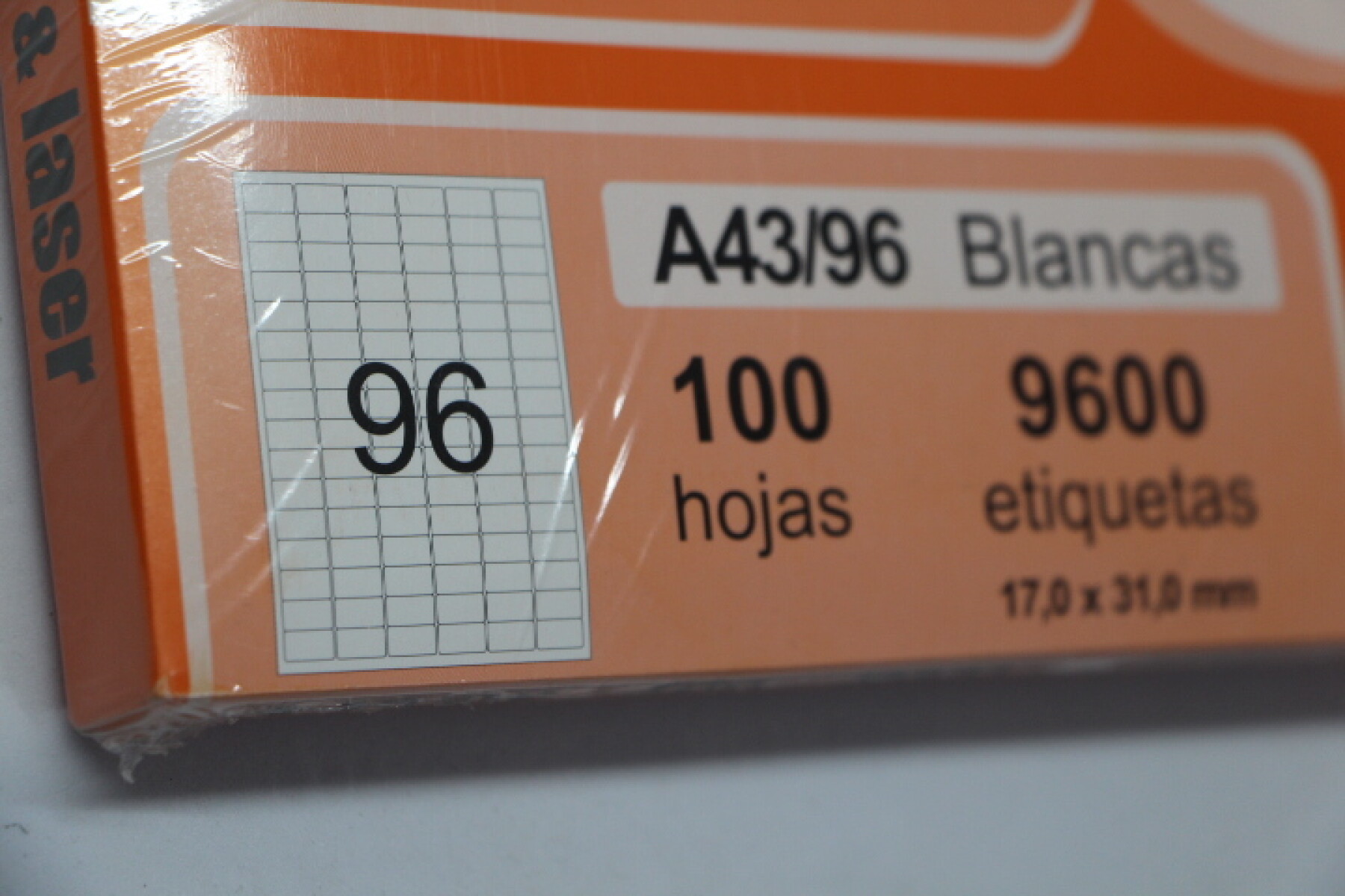 ETIQUETA ROTOLA TAMAÑO A4 318 - MODELO 96 