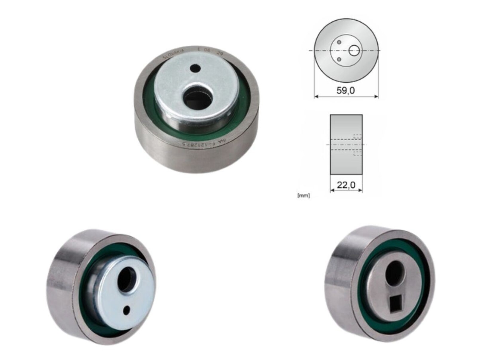 Tensor Correa Distr Citroen Berlingo/Ax/Xantia/Xm/Zx/Xsara Break/Xsara/Saxo/C15/Jumper/Bx Peug 306/Partner/605/205/106/206/Expe 