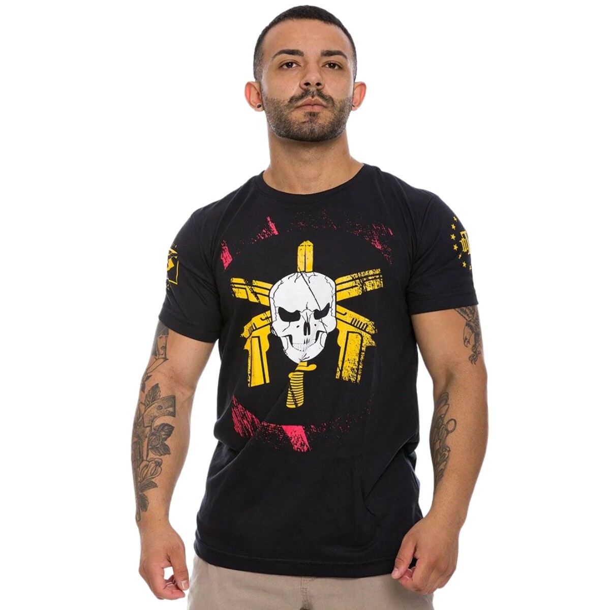 Remera manga corta BOPE - Amarillo 