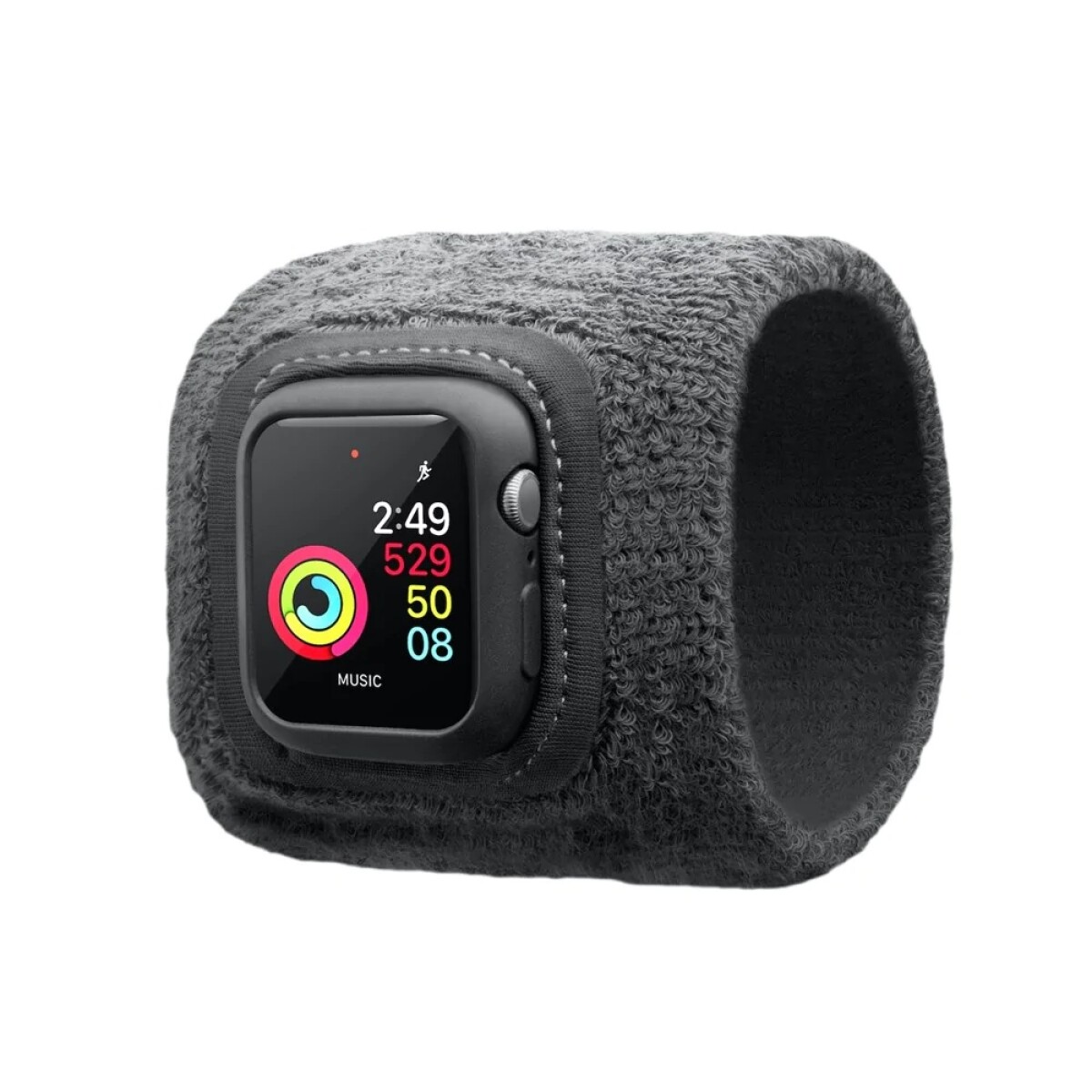 BRAZALETE DEPORTIVO ACTION BAND APPLE WATCH 40MM/41MM TWELVE SOUTH Gris