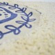 Alfombra 40x60cm AZUL Y NATURAL