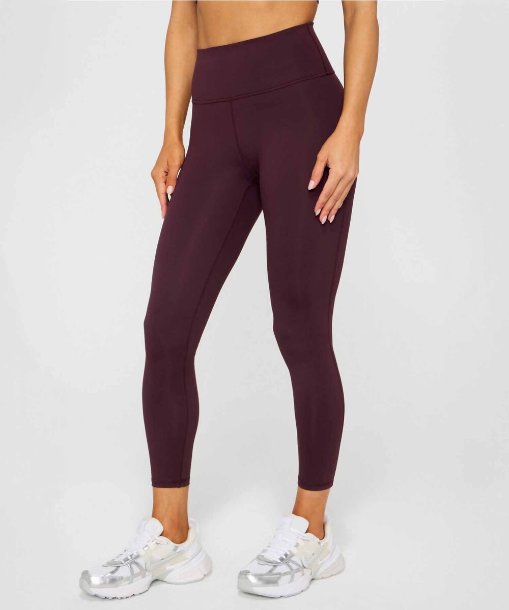Leggings Define PowerHold High-Waisted 7/8 Mujer - Oxblood 