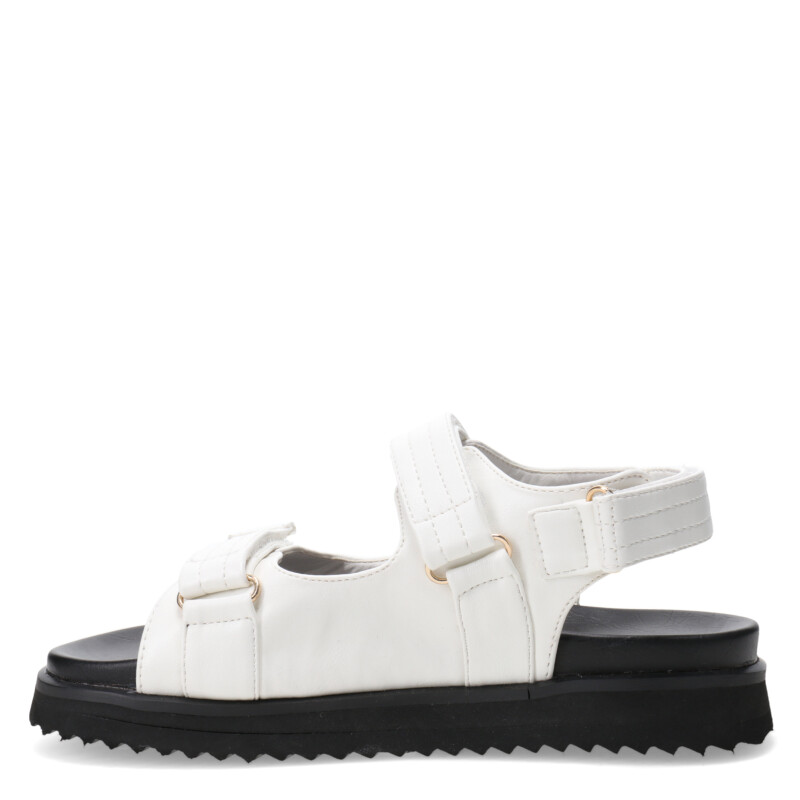 Sandalias de Niña MINI Miss Carol KATALLA con velcro Blanco