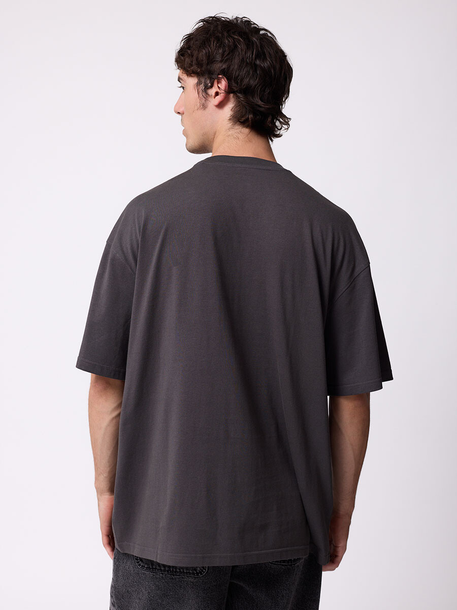 T-SHIRT LOKEN DIXIE Gris Oscuro