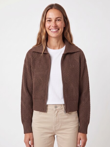 CARDIGAN PELARA CHOCOLATE