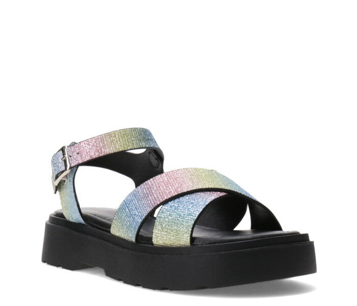 Sandalia ZOVA con plataforma Multicolor