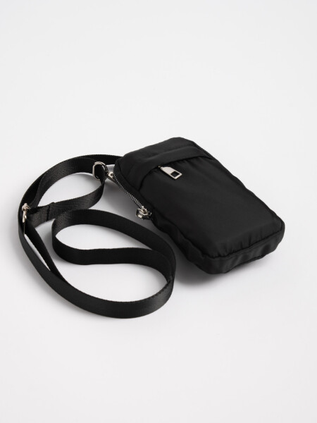 Bandolera porta celular Negro