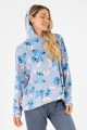 Snuggle stitch velour Celeste