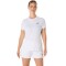 Polo Tenis Court SS Top Mujer Brilliant White
