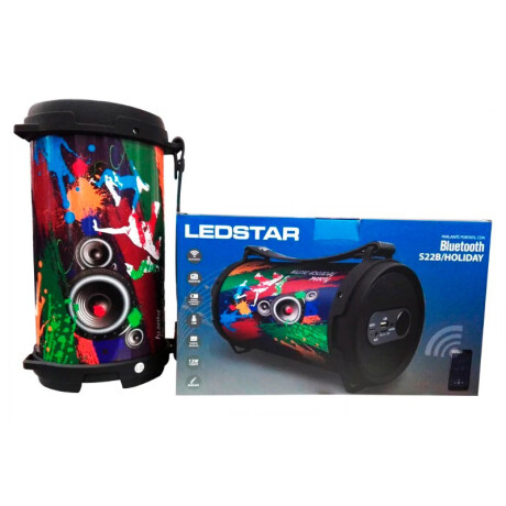 PARTY PARTY-BAZOOKA ALTAVOZ PORTATIL BLUETOOTH DE LED CON USB Y MICRO-SD