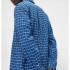 LS OX BAS STANDARD FIT BLUE PLAID