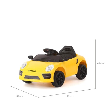 Auto a batería tipo Porsche Bebesit 6V Auto a batería tipo Porsche Bebesit 6V