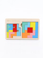 JUEGO TETRIS MADERA MULTICOLOR