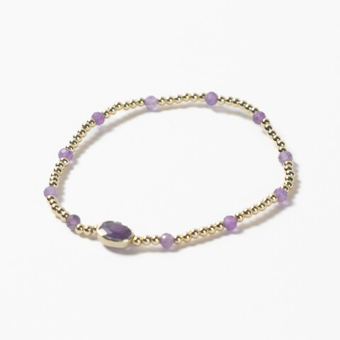 PULSERA NYTHERA VIOLETA PULSERA NYTHERA VIOLETA