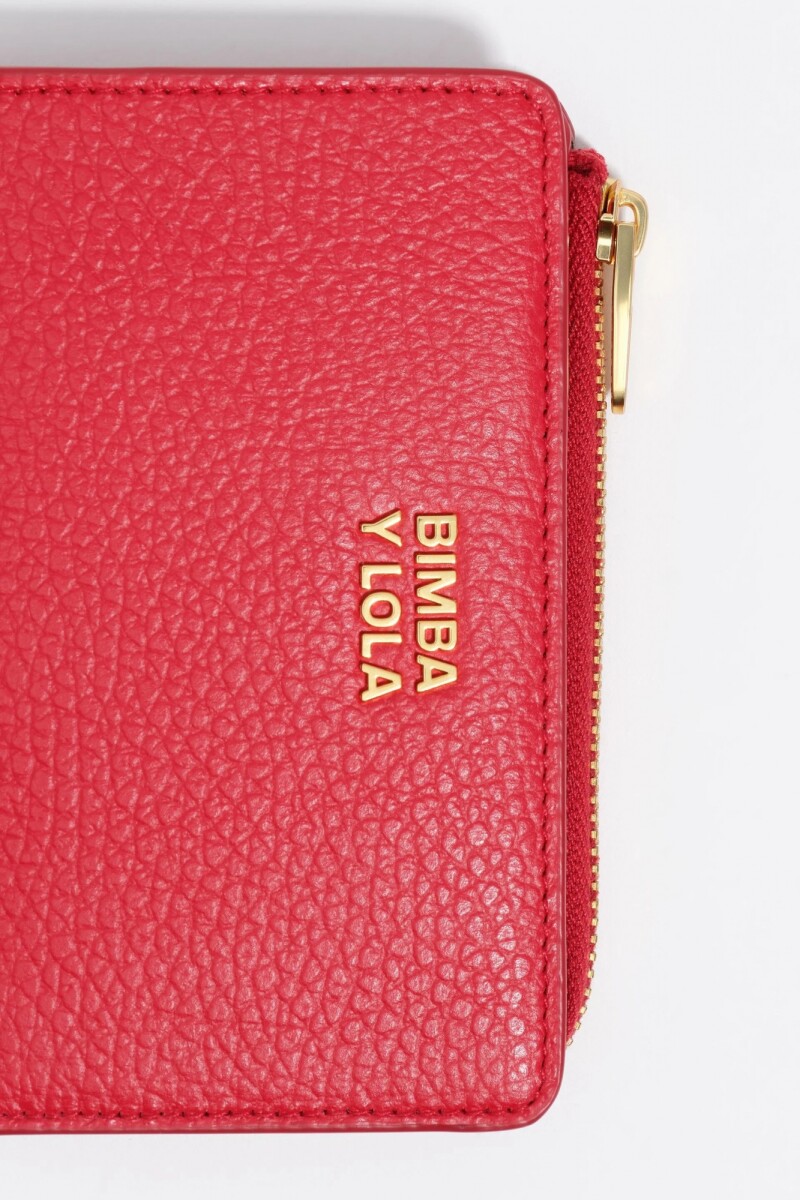 BILLETERA Rojo