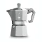 CAFETERA BIALETTI MOKA EXCLUSIVE 3 TAZAS Cafetera Italiana BIALETTI Moka Exclusive 3 Tazas - Gris