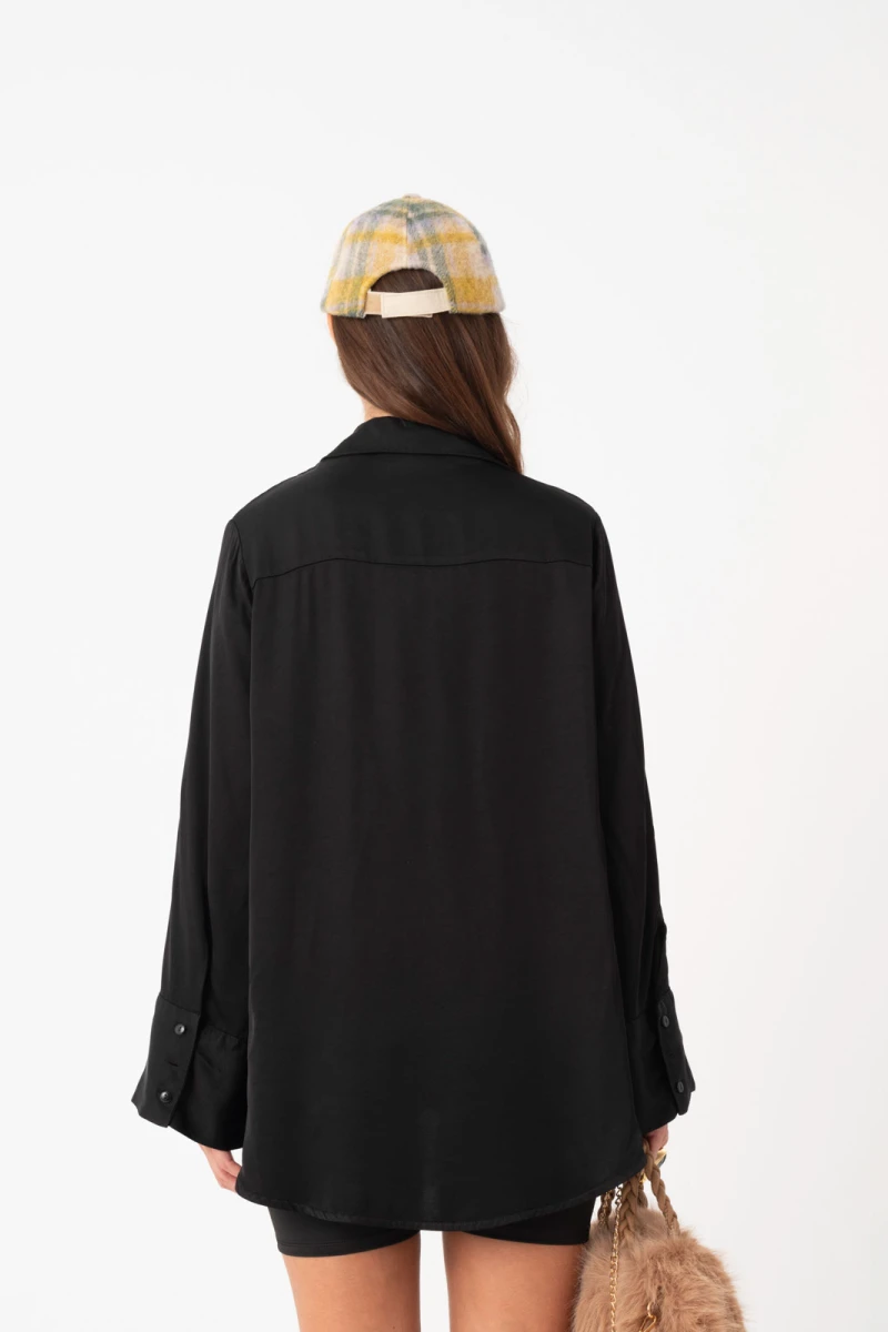 CAMISA BASIC FIT Negro