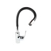 Grifería de Cocina Monocomando de mesada pico Flexible Negro Murdock Cromado Brillante Grifería De Cocina Monocomando De Mesada Pico Flexible Negro Murdock Cromado Brillante