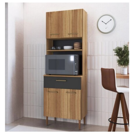 KIT COCINA ARTECAS 4 PUERTAS 1 CAJÓN NOGAL/GRAFITO KIT COCINA ARTECAS 4 PUERTAS 1 CAJÓN NOGAL/GRAFITO