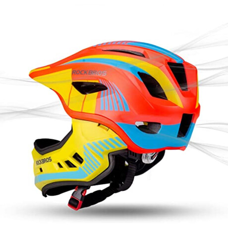 Casco Rockbros Infantil Para Bicicleta Diseño 2 en 1 001