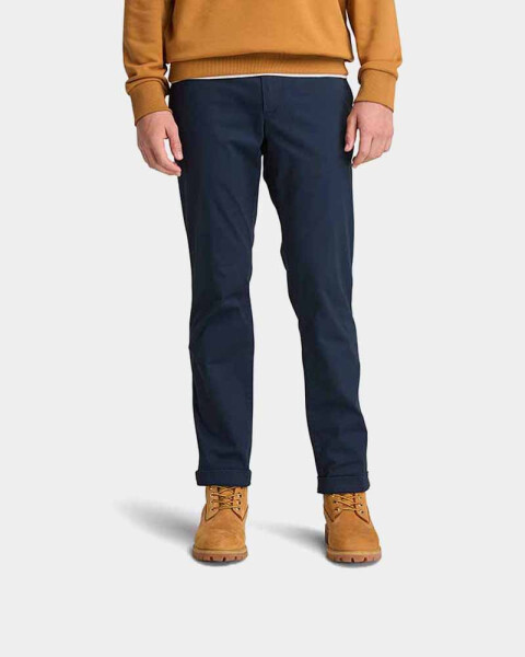 Pantalón Topsfield Twill Chino Straight Hombre Dark Sapphire