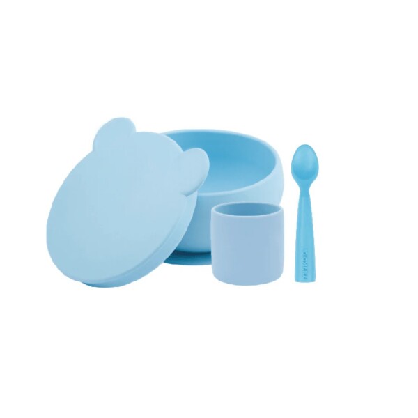 Set alimentación BLW Minikoioi Celeste