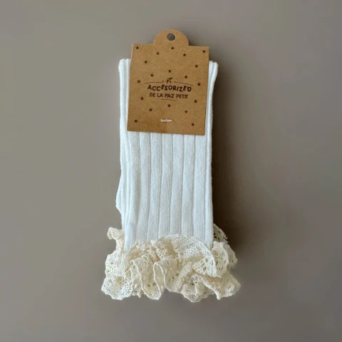 Medias Marie Blanco