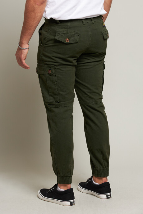 PANTALON CARGO VISUND DIXIE Militar