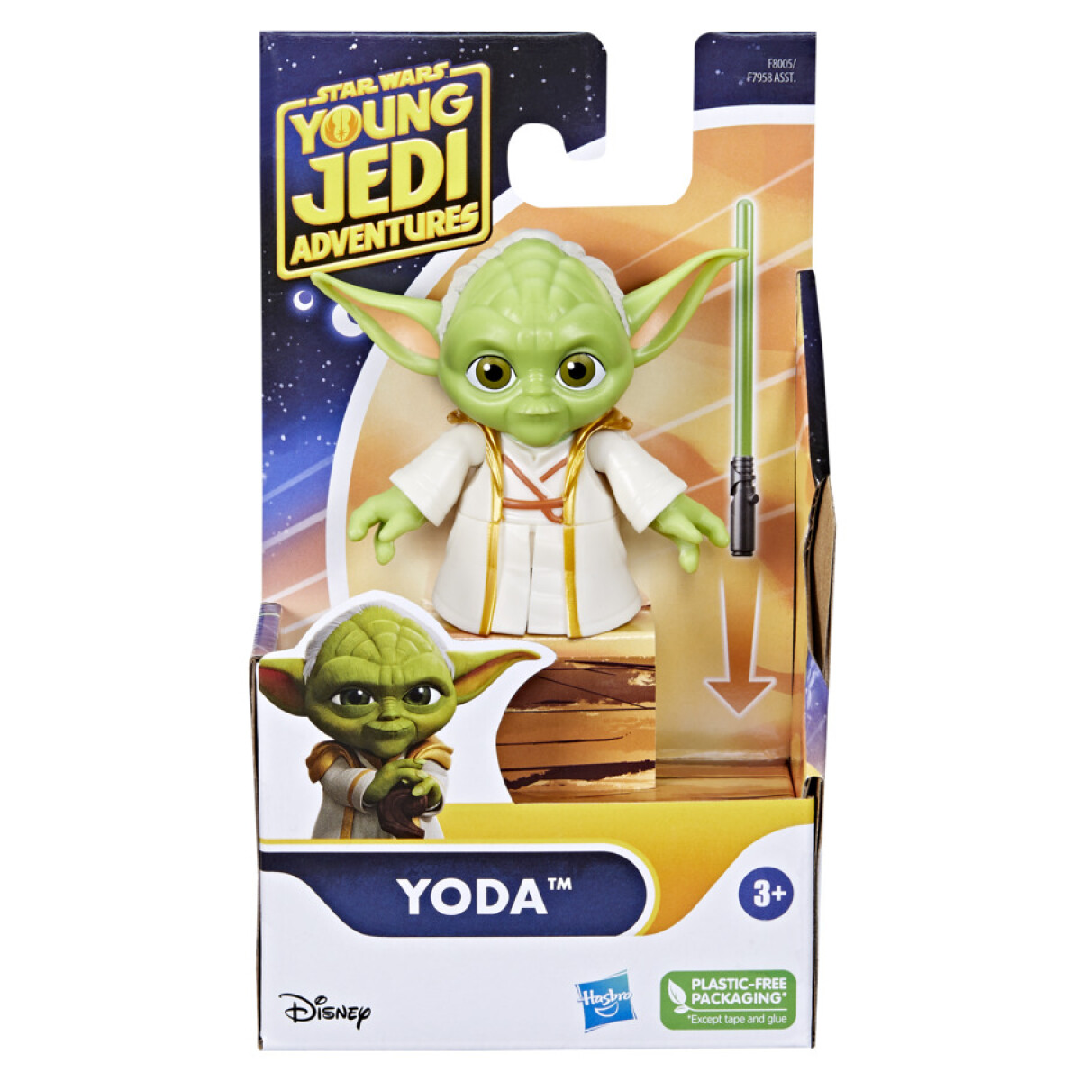 Figura Articulada Star Wars Young Jedi con Accesorios - YODA 