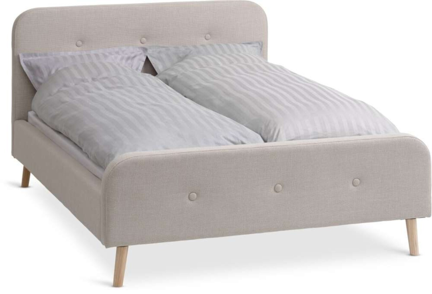 Estructura Cama Kongsberg 140X200 - Beige 