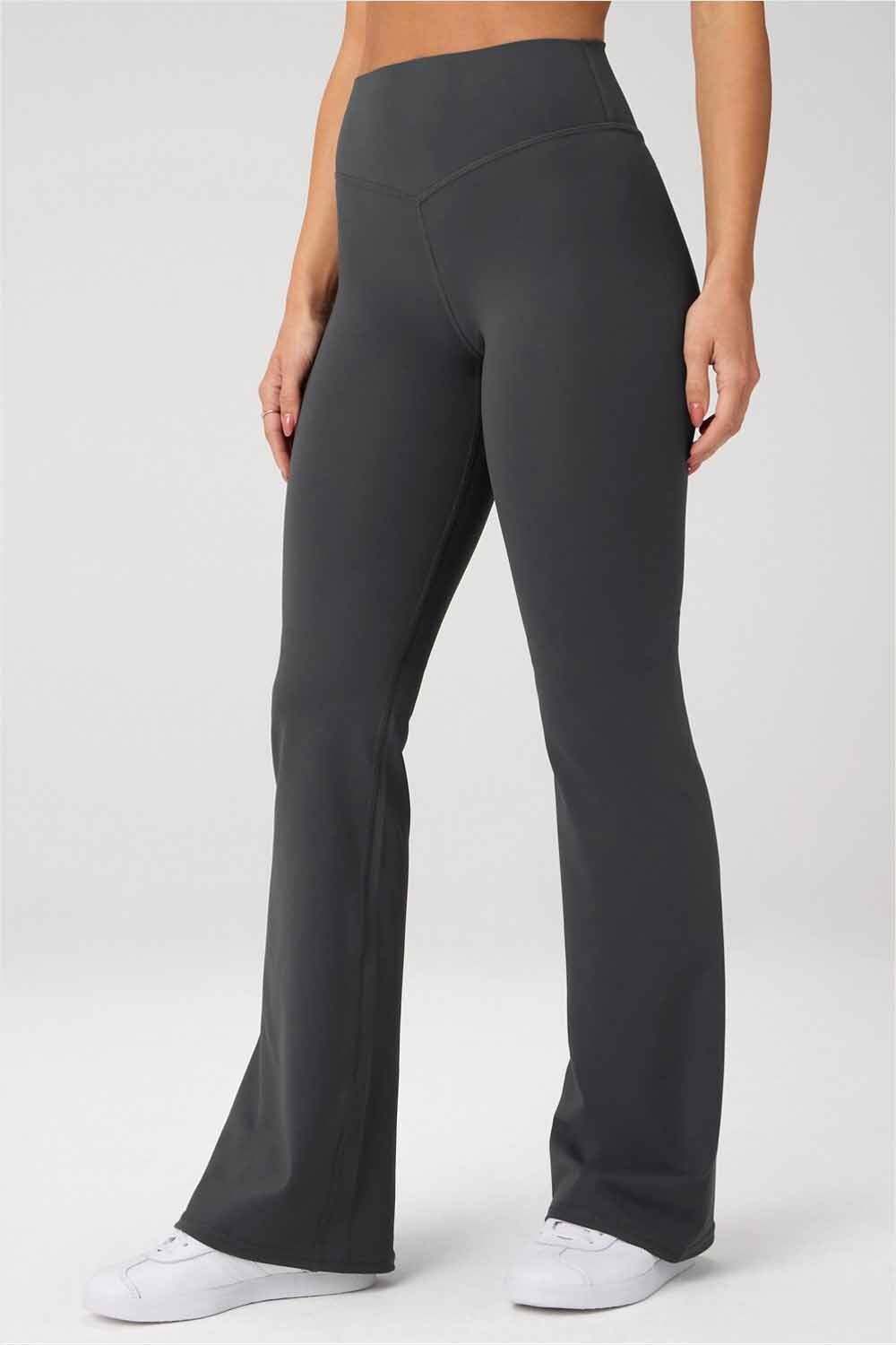 Pantalón Pureluxe High-Waisted Tlc Kick Flare Mujer Midnight
