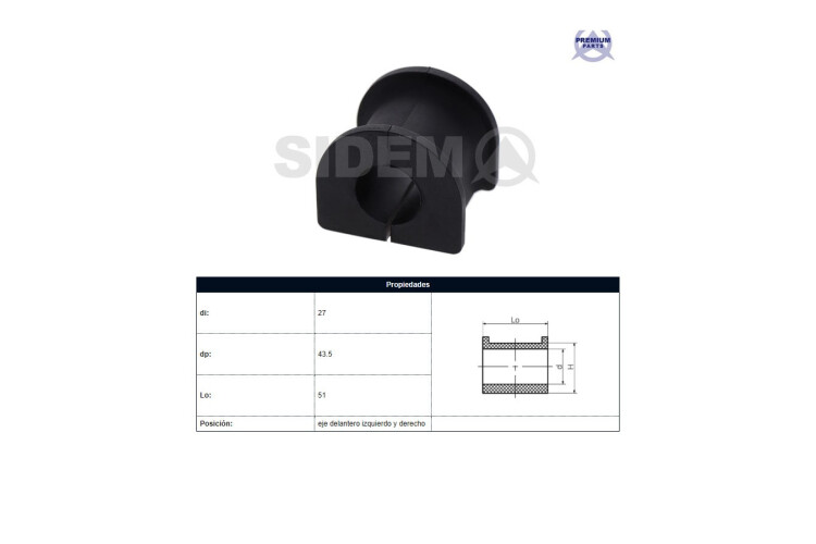 Buje Volks Amarok 4X2 - 4X4 11-25 Der/Izq Buje Volks Amarok 4X2 - 4X4 11-25 Der/Izq