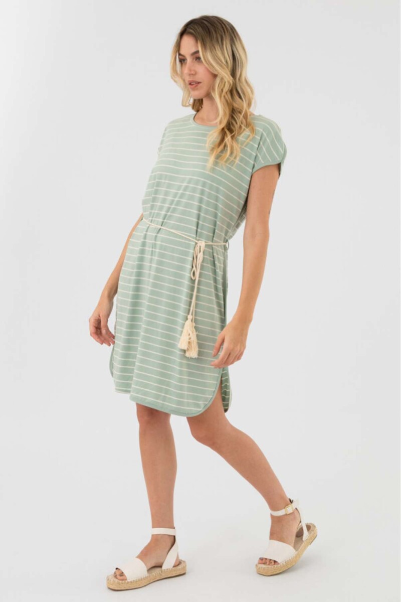 Vestido nautico rayas - Raya horizontal 