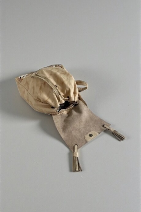 Mochila Brisa Natural Línea Ottenta Con Arte Mochila Brisa Natural Línea Ottenta Con Arte