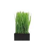 PLANTA ARTIFICIAL EN MACETA 16x8x26CM NEGRO/BLANCO PLANTA ARTIFICIAL EN MACETA 16x8x26CM NEGRO/BLANCO