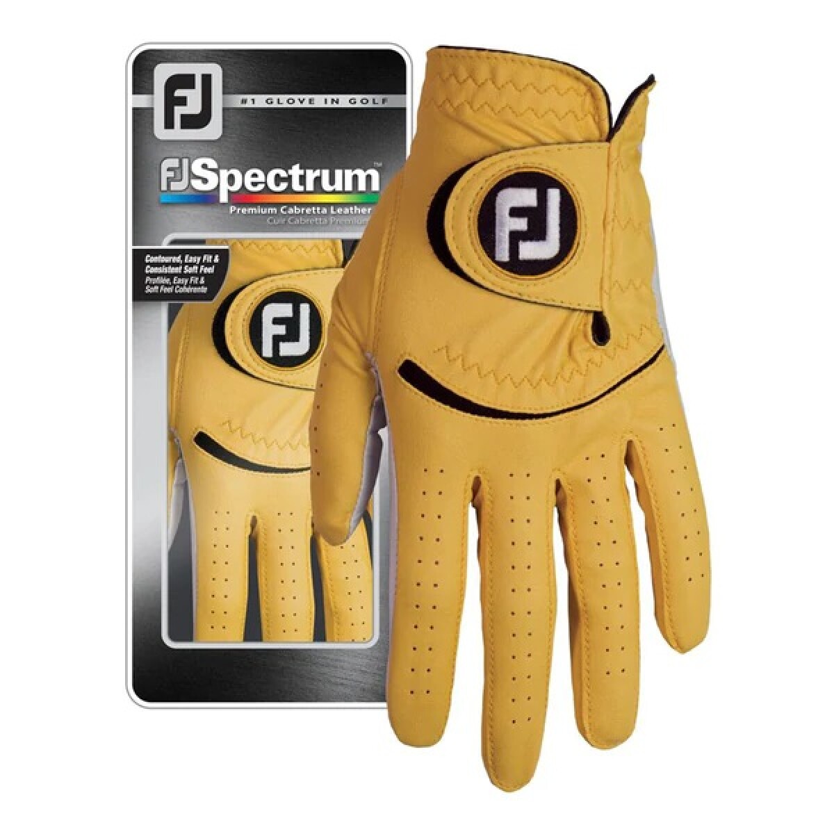 GUANTES FOOTJOY HOMBRE SPECTRUM - Amarillo 