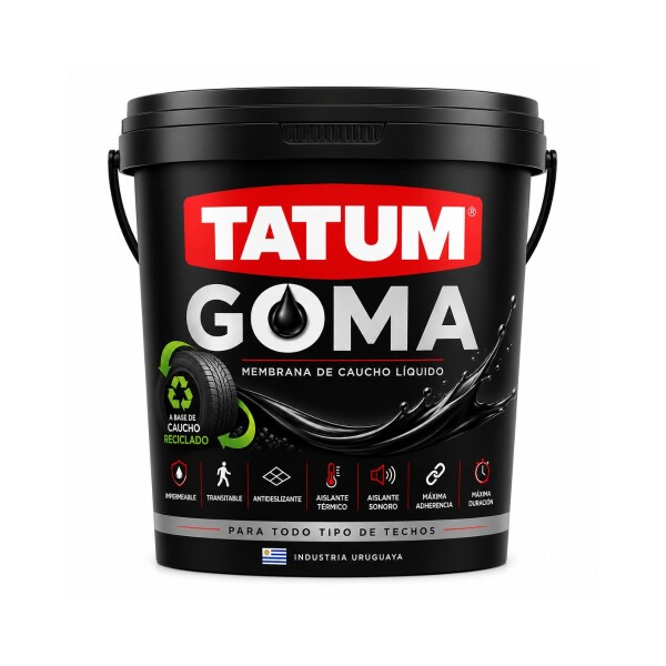 MEMBRANA TATUM GOMA CON CAUCHO TATUM 20 KG Membrana Tatum Goma Con Caucho Tatum 20 Kg