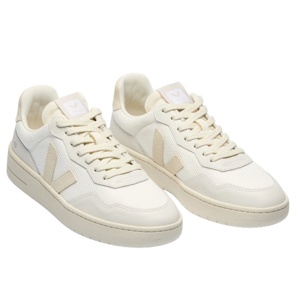 Zapatillas Veja V-90 Mujer Blanco