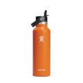 21 Oz. Standard Mouth W/ Flex Straw Cap Mesa Orange