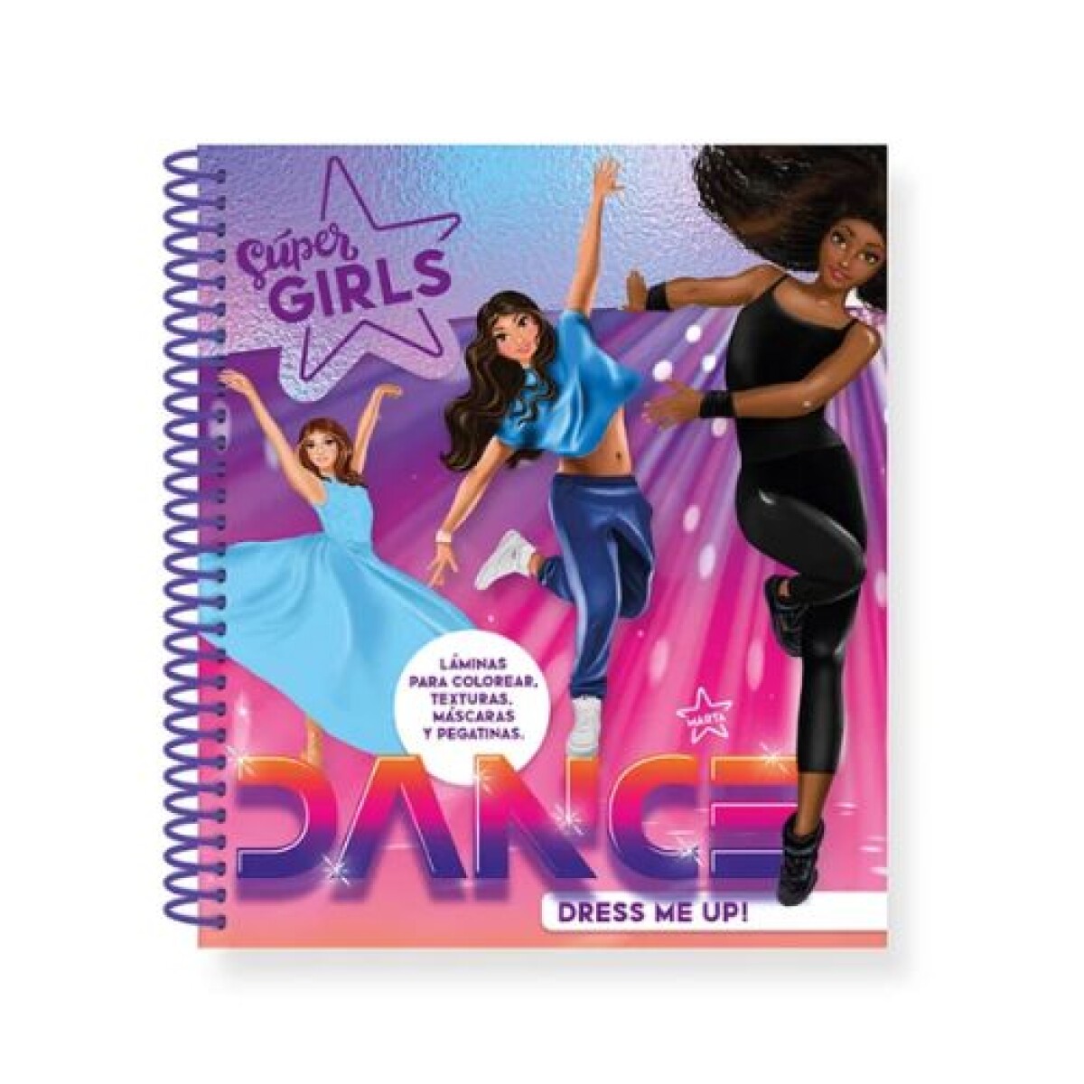 Láminas para colorear Dance Imagiland Super Girls - Láminas Para Colorear Dance Imagiland Super Girls 