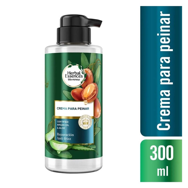 Crema De Peinar Herbal Esscences Argan 300 Ml. Crema De Peinar Herbal Esscences Argan 300 Ml.