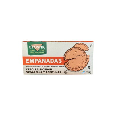 Empanadas proteina de arveja y soja x3 Empanadas Etosha Arveja Y Soja
