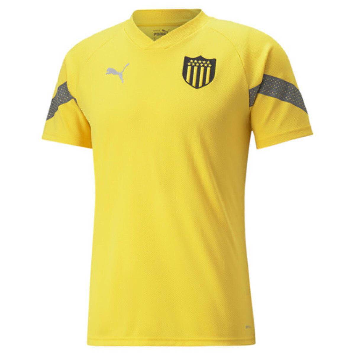 Remera Peñarol Pearl Puma - Amarillo/Negro 