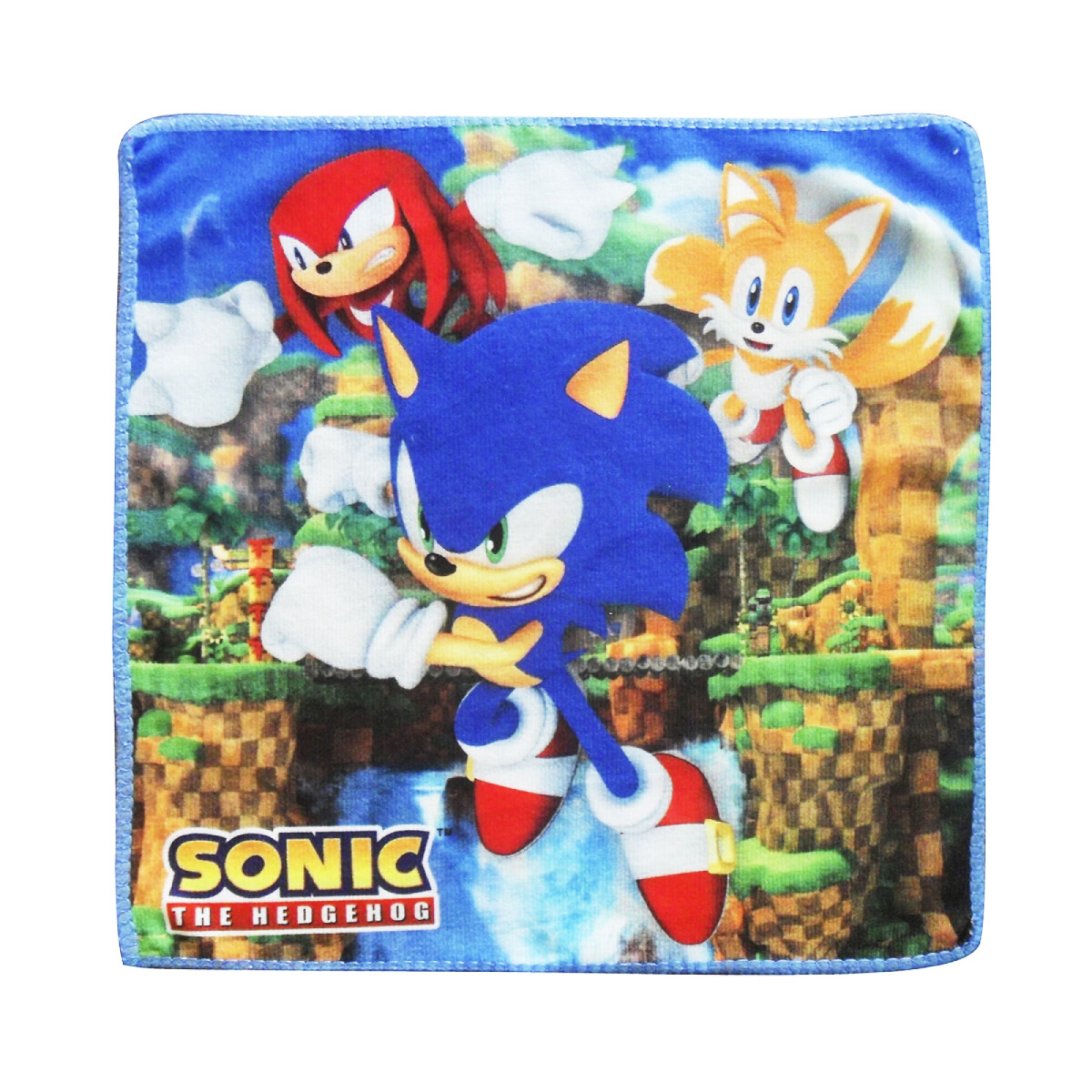 Toalla Licencias Microfibra 30x30cm - Sonic 