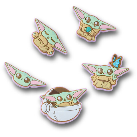 Jibbitz Star Wars Grogu 5 Pack Multicolor