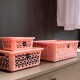 Caja organizadora con tapa G 15L GRIS