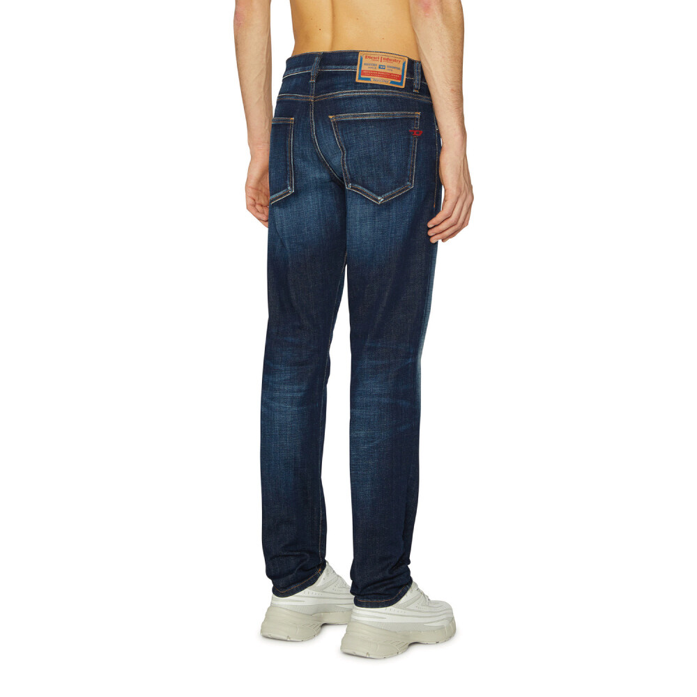 Jeans Urbano Para Hombre 2019 D-Strukt Azul Marino