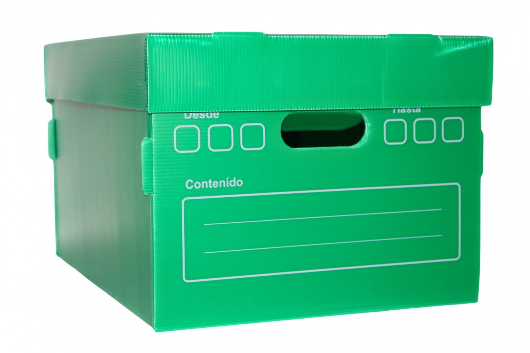 CAJA BIBLOS MULTIUSO - COLOR VERDE 
